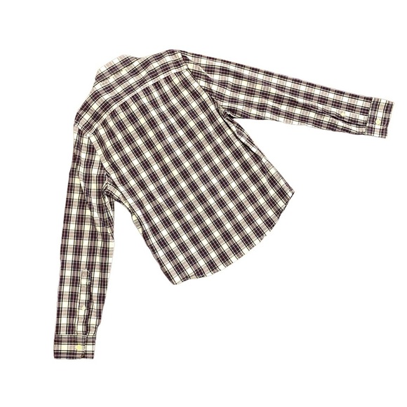 Abercrombie Kids Shirt Boy's Plaid Muscle Long Sleeve Button Cotton Small‎ - Picture 8 of 13